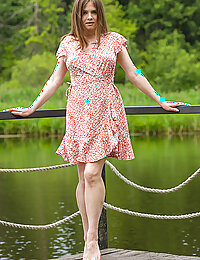 Juicy naked teen body VACATION DRESS
