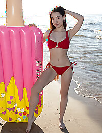 Stunning naked girl LICK ME